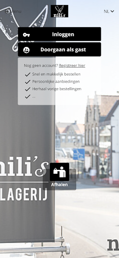 Android application Slagerij Nili's screenshort