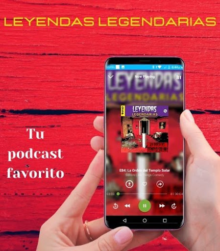 Android application Leyendas legendarias podcast screenshort