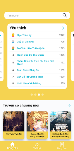 Android application Đọc truyện Online - Truyện Chữ screenshort