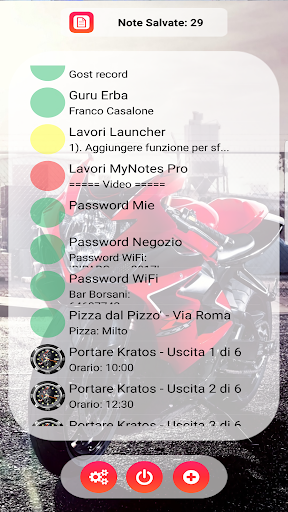 Android application MyNotes Pro screenshort
