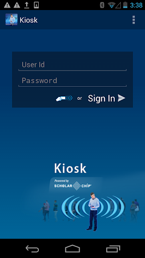 Android application Kiosk screenshort