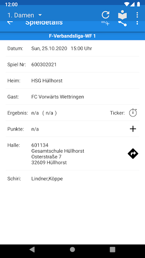 FC Vorwärts Wettringen Handbal Screen 3