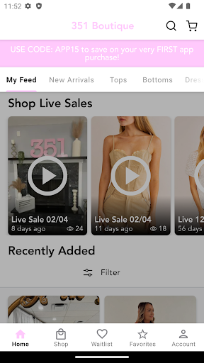 351 Boutique Screenshot 1 - AppWisp.com