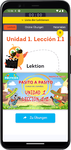 Spanisch für Kinder. Niveau 1 Screen 3