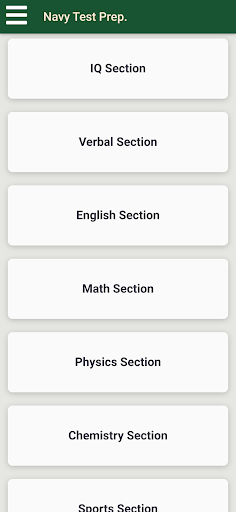 Android application Pak Navy Test Preparation screenshort