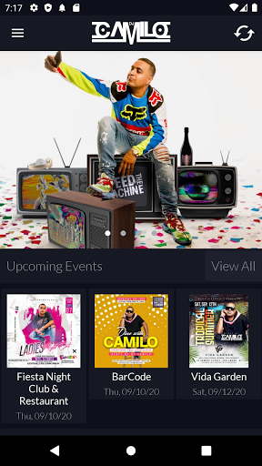 Android application DJ Camilo screenshort