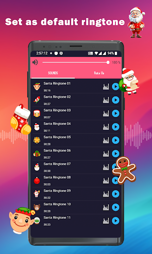 Santa claus Ringtones songs Screen 2