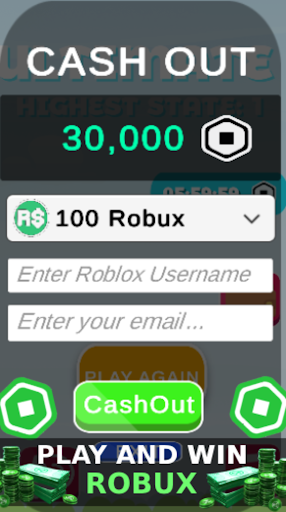 Robux Knife Easy Robux Earn Screen 2