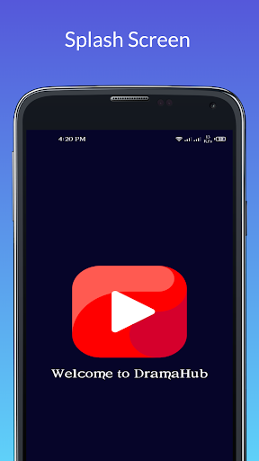 Android application Drama Hub screenshort
