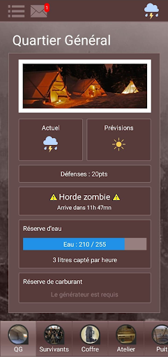 Android application Zomb screenshort