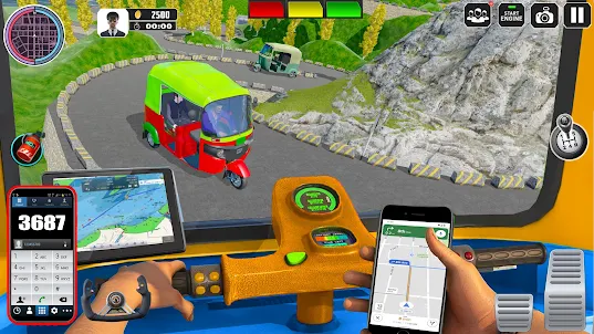 Auto Rickshaw 3D: Tuk Tuk Game