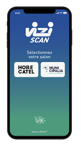 Android application ViziScan screenshort