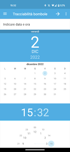Tracciabilità bombole Screen 3