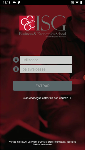 Android application myISG screenshort