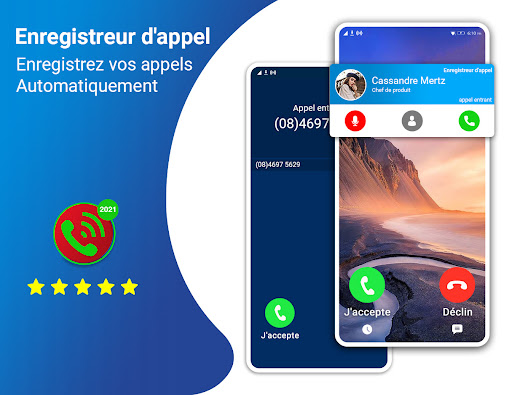 Aperçu de l'application