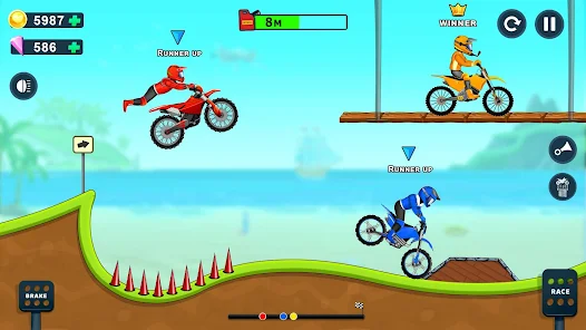 Jogo de Moto Bicicleta Corrida – Apps no Google Play