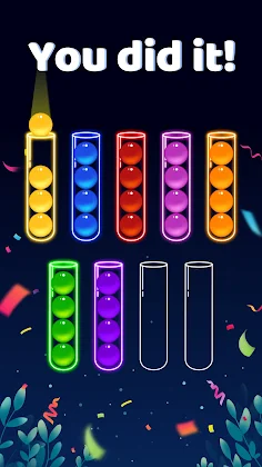 Ball Sort - Color Puzzle Game - Screenshot 1
