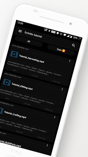 FilePursuit Screen 2