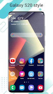 One S20 Launcher - S20 One Ui 3.4.1