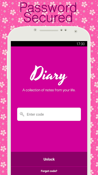 Diary with lock 4.96 APK + Mod (Unlocked / Pro) for Android