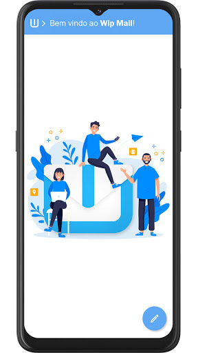 Android application WipMail: Gerenciador de Emails screenshort