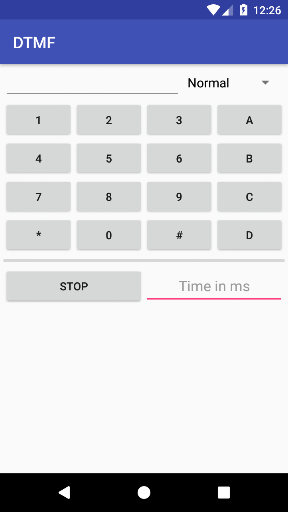 DTMF Tone Utility Screenshot 1 - AppWisp.com
