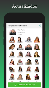 Imágen 3 Stickers - Tini Reina Packs android