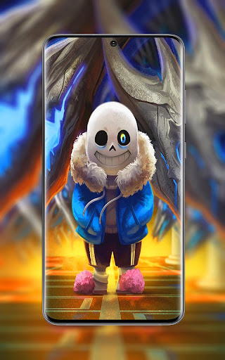 Underground Wallpaper 4KHD - Sans  Frisk
