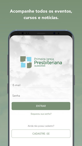Android application Presbiteriana Guarapari screenshort