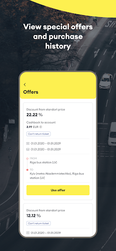 ECOLINES - bus tickets Screen 3