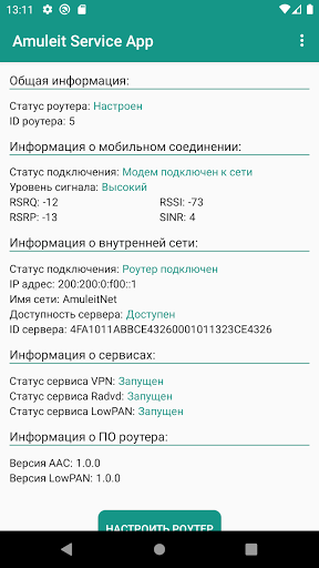 Amuleit Service App Screen 3