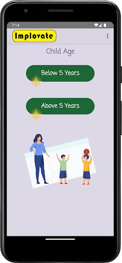 Android application Implovate - Kids Learning App screenshort