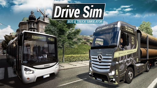 Drive Sim Bus Mod Apk & Truck simulator 1