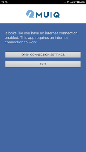 Android application MUIQ Survey App screenshort