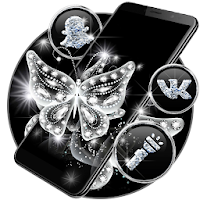 Glassy Butterfly Launcher Theme