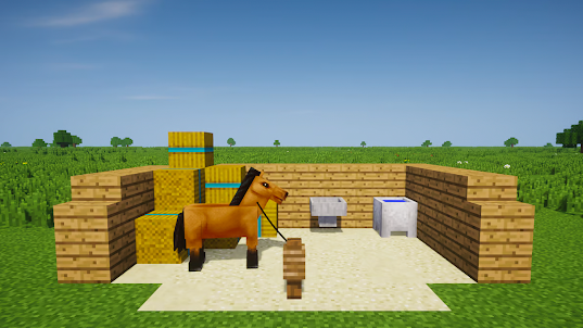 Horse mod for Minecraft PE