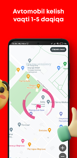 BizningTaxi — taksi chaqirish Screen 3