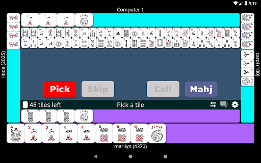 Real Mah Jongg Screen 2