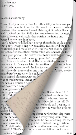 First pages, Charis Gantzoudis Screen 3