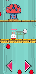 Rabbit find Easter Eggs: Bunny