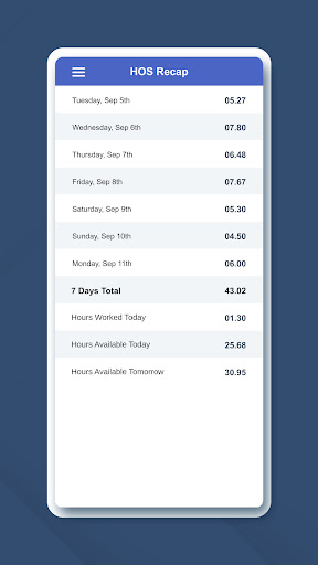 RIGHT LOGS ELD Screen 2