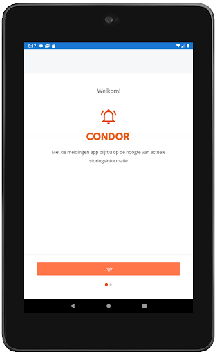 Android application Condor Meldingen 2020 screenshort
