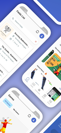 Android application Myanmar Badminton Community screenshort