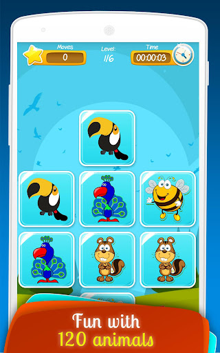 Matching Animals Game for Kids Screen 2