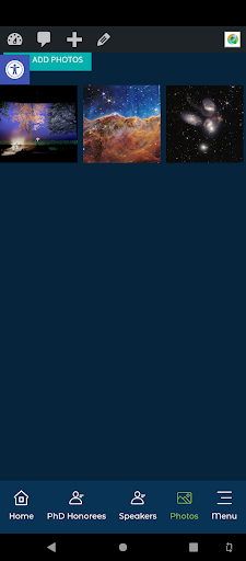Android application Weizmann IB screenshort