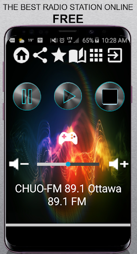 Android application CHUO-FM Ottawa 89.1 FM CA screenshort