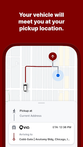 Screenshot of RideSmart by Via