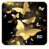 Golden Butterfly LiveWallpaper icon