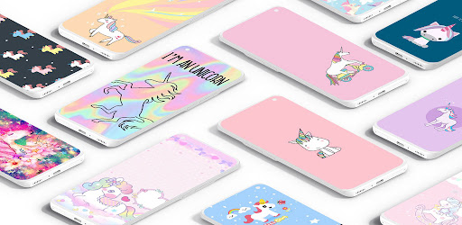 Kawaii Unicorn Lock Screen