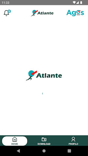 Android application Atlante screenshort